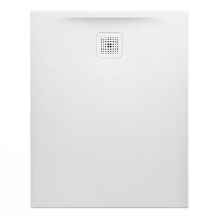 LAUFEN Pro Duschwanne H2109510000001 Marbond Ablauf kurze Seite weiss