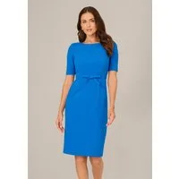 Adrianna Papell Cocktailkleid Mini Bow Front Sheath Dress Tailliert, figurbetont, elegant