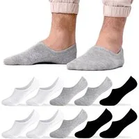 OCCULTO Füßlinge Herren Füsslinge 10er Pack (Modell: Strolch) (10-Paar)