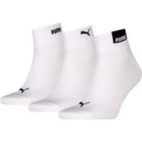 PUMA Kurzsocken PUMA UNISEX LOGO QUARTER (3-Paar)
