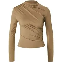 EDITED Langarmshirt Omara (1-tlg) Drapiert/gerafft