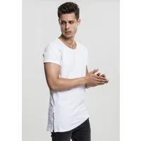 URBAN CLASSICS Rundhalsshirt Long Shaped Side Zip Tee S bis XXL