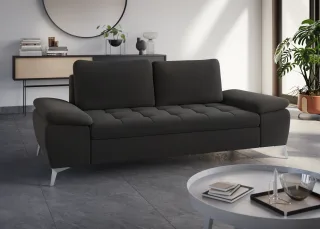 sit&more 2,5-Sitzer "Latigo" mit hochwertigen Metallfüßen