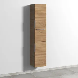 Sanipa 3way Hochschrank mit 2 Türen und 1 Auszug, Eiche-Kansas UM10359