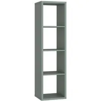 FORTE Standregal Mauro, FSC®-zertifiziert, Fachgröße 33x33cm, 4 Fächer