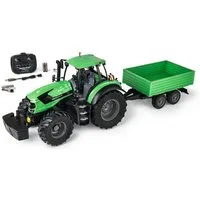 CARSON Modellauto CARSON 1:16 Deutz-Traktor 8280 TTV m.Häng.100%
