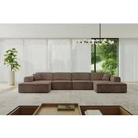 ALTDECOR Wohnlandschaft IREA-U2-v3, Sofa Praktische Bequeme Funktionsecke Couch U-Form Eckcouch, Corner Sofa U-Form Vielseitige Sofa Wohnlandschaft Wohnzimmer