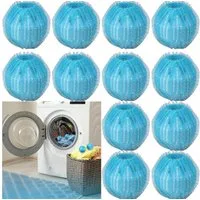 FOUORTUNATE-BEE Wäschekugel Wäschekugel 12x Tierhaar Entferner Waschmaschine Fusselbälle gegen, Waschball Set gegen Tierhaare, Anti-Verknoten, für Kleidung