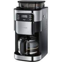 Severin Kaffeemaschine mit Mahlwerk, mit Glaskanne, bis 10 Tassen, 1000 Watt