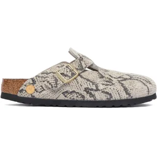Birkenstock Boston Rivet Logo Suede