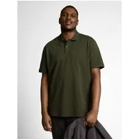TOM TAILOR PLUS Poloshirt mit Logo-Stickerei - Große Größen