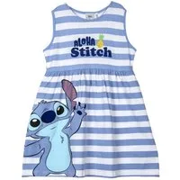 Lilo & Stitch Midikleid Lilo & Stitch Mädchen Kleid aus 100% Baumwolle, Größen 110-152