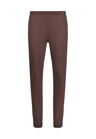 SKINY - Skiny Damen Hose lang Night In Skiny 02 deeptaupe dots - Gr. - 36