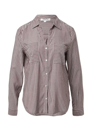 s.Oliver - Bluse rot/weiß - Gr. - 44