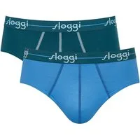 sloggi Midislip Blue Start (2-St) unterhose unterwäsche basic