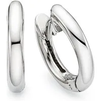 Bruno Banani Paar Creolen Schmuck Geschenk Silber 925 Ohrschmuck Ohrringe