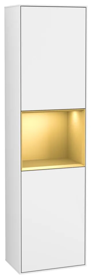 Villeroy & Boch Hochschrank Finion G47 418x1516x270mm Wandbel. A: (Scharn.) re, G470HFGF G470HFGF