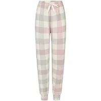 By Louise Pyjamahose Damen Fleece Pyjamahose (1-tlg) kuschelige Qualität