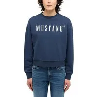 MUSTANG Sweatshirt Style Lindsey mit Logoprint