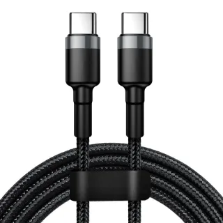 6A PD120W Type-C to Type-C Cable PD Fast Charging Data Transmission Copper Core Line 1M/2M Long for iPhone 17 17Pro 16 P