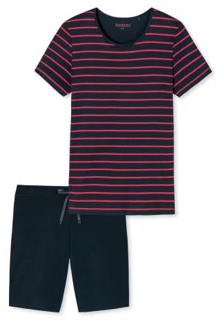 SCHIESSER - Anzug kurz, Bermuda multicolor 2 - Gr. - 48