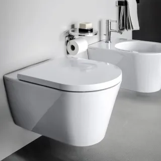 LAUFEN Wand-Tiefspül-WC Kartell 545x370, spülrandlos, weiss glänzend, H8203370000001 H8203370000001