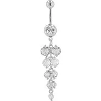 AKZENT Bauchnabelpiercing Uri, 316L Chirurgenstah, hautverträglich (1-tlg)