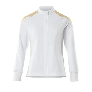 MASCOT Damen Jacke FOOD & CARE Weiß / Currygelb L - 20064-511-0670-L