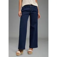 Arizona Weite Jeans weite Beinweite, normale Leibhöhe, bequeme Passform
