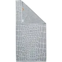 done.® Duschtuch Croco, Walkfrottier (1-St), Hoch-Tief-Webung im Croco-Look