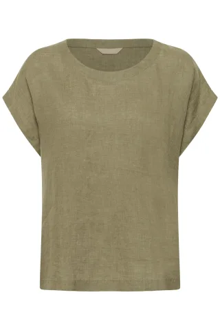 Kurzarm-Bluse CUaniela Kurzarm-Bluse Baggy fit