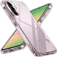 SmartUP Smartphone-Hülle für Samsung Galaxy A56 5G Transparent Silikon Case Ultra Slim Full 6,7 Zoll, Rundumschutz