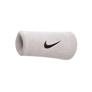 Nike - "Jumbo" 2er-Pack Swoosh Armband (Weiß/Schwarz)