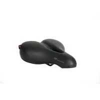 P&P Bequemsattel Fahrradsattel P&P Luftikus Neo Bequemsattel schwarz, Unisex  Ergonomischer Fahrrads