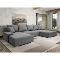 Lookway Wohnlandschaft LAVIO U – großes Ecksofa in U-Form, modernes Design, 348x188x93 cm