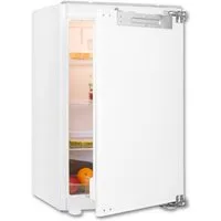 exquisit Einbaukühlschrank EKS5131-V-FE-90E, 87.8 cm hoch, 55 cm breit, LED-Beleuchtung, Elektronische Temperaturregelung, Festtürmontage