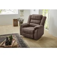 Jockenhöfer Gruppe Sessel Cleveland, B: 95 cm, Sitzhöhe: 47 cm, mit Relax- & Liegefunktion, Federkern-Polsterung