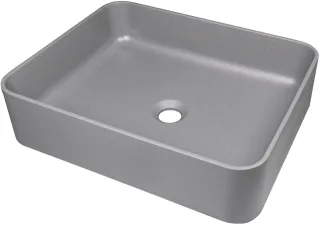 Neuesbad Serie 400 Aufsatzwaschtisch Oberfläche: grau metallic NB1DECQT_SU5S1