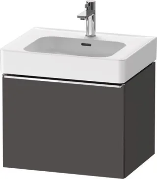 Duravit D-Neo Waschtischunterbau wandhängend Graphit Matt 584x452x440 mm - DE4276010490000 DE4276010490000