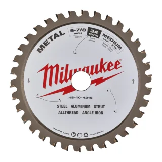 Milwaukee - Kreissägeblatt 150/20mm 34Z Metall - 48404215