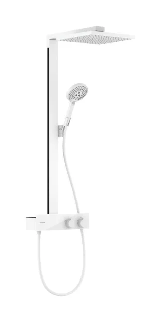 Hansgrohe Showerpipe Raindance E 300 1jet 350 ST EcoSmart mattweiss, 27362700 27362700