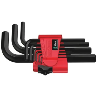 Wera 950/9 Hex-Plus 7, metrisch, BlackLaser, 9-teilig - 05021737001