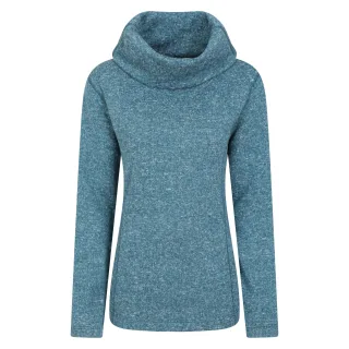 Mountain Warehouse Damen/Damen Cowl Neck Fleece Top (Teal)