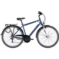 Pegasus Trekkingrad Pegasus Piazza 21 Herren blau 2026, 21 Gang Shimano Tourney RD-TY200, Kettenschaltung