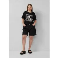 QS Jeansshorts Jeans-Hose Jeans Abby / Mid Rise / Shorts