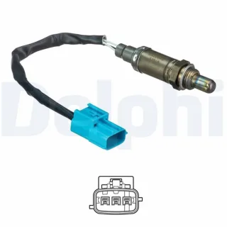 Delphi Lambdasonde vor Katalysator Nissan Almera N16 Primera P11