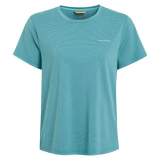Craghoppers - "Ellie II" T-Shirt für Damen, kurzärmlig (Glasiger Aquamarin)