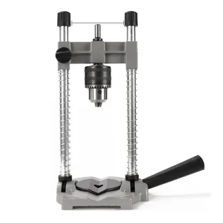 Versatile Drill Stand for Woodworking EnthusiastsMulti-Angle Hole PuncherMini DrillHammer Holder