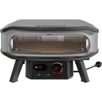 COZZE Pizzaofen Elektrischer Pizzaofen Premium Rotate 17", inkl. Pizzastein, Backtemperatur bis 400°C, Grillfläche 42.5 x 42.5 cm, 2200 W, 230 V