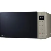 LG Mikrowelle MH 6535 NBS, (25 L, 1000 Watt) mit Quarzgrill, Smart Inverter Technologie & EasyClean, Grill, 25 l, echte Glasfront